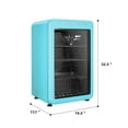 thumbnail image 3 of Frigidaire 3.3 cu. ft. Retro Refrigerator w/Glass Door, 3 of 13
