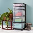 thumbnail image 2 of Sterilite 5 Drawer Cart, 2 of 2