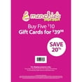 thumbnail image 3 of Menchie's $30 Gift Card Multi-Pack, 2 x $15, 3 of 3