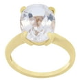 thumbnail image 5 of Solitaire Oval Gemstone Ring in 14K Gold, 5 of 9