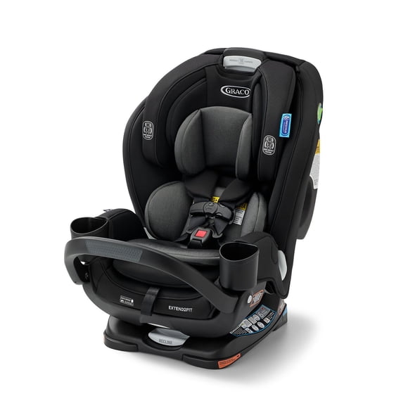 Graco Extend2Fit 3-in-1 Anti-Rebound Bar Car Seat, Prescott