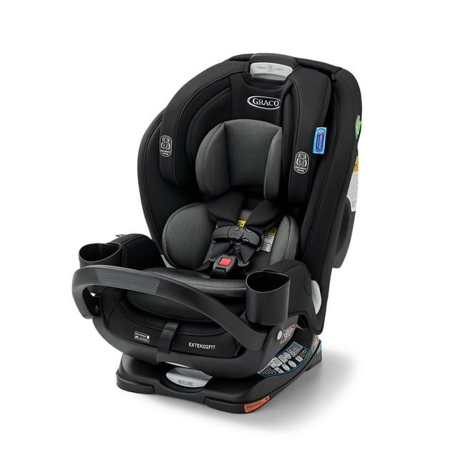 Graco Extend2Fit 3-in-1 Anti-Rebound Bar Car Seat, Prescott