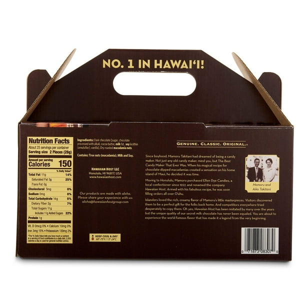 Hawaiian Host Dark Chocolate AlohaMacs 5 pk. - Samsclub.com