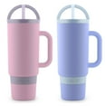 thumbnail image 1 of Ello Port 40-oz. Stainless Steel Tumbler with Handle, 2-Pack, Assorted Colors, 1 of 4