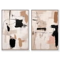 thumbnail image 2 of Strings Attached Set Neutral Abstract Canvas Print by Oliver Gal Prints, 2 of 4