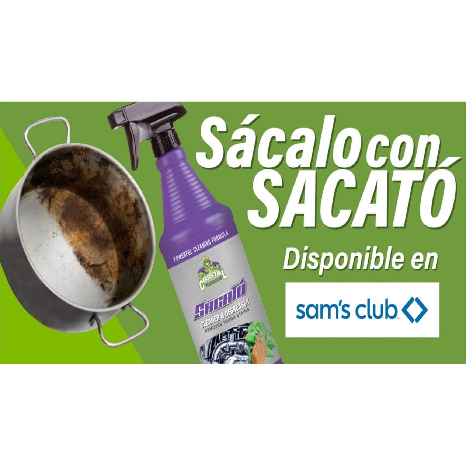 破格！PARABIO AC CLEANSING & AC WASHING Sacato Combo Cleaner & Degreaser - Samsclub.com