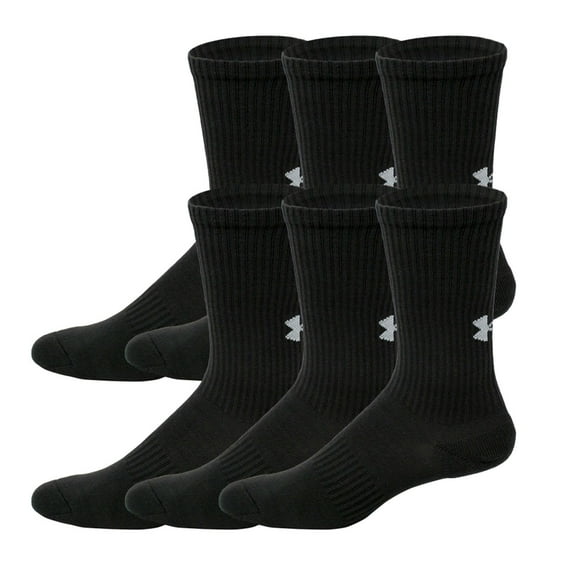 Under Armour 6-Pack Cotton Crew Sock