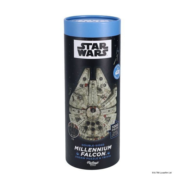Star Wars Millennium Falcon Jigsaw Puzzle and Trivia