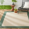 thumbnail image 1 of Nicole Miller New York Patio Country Landry Traditional Border Indoor/Outdoor Area Rug, 1 of 8
