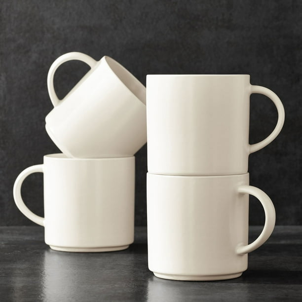Member's Mark 4-Piece Modern Stoneware Mug Set