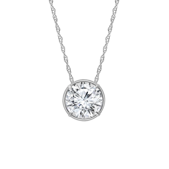 Lab Created Diamond Pendant in 14K Gold
