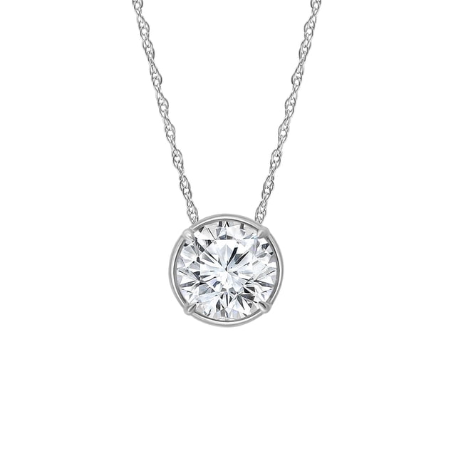 Lab Created Diamond Pendant in 14K Gold