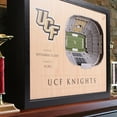 thumbnail image 2 of YouTheFan Central Florida Knights 25-Layer Football Stadium View 3D Wall Art, 2 of 5