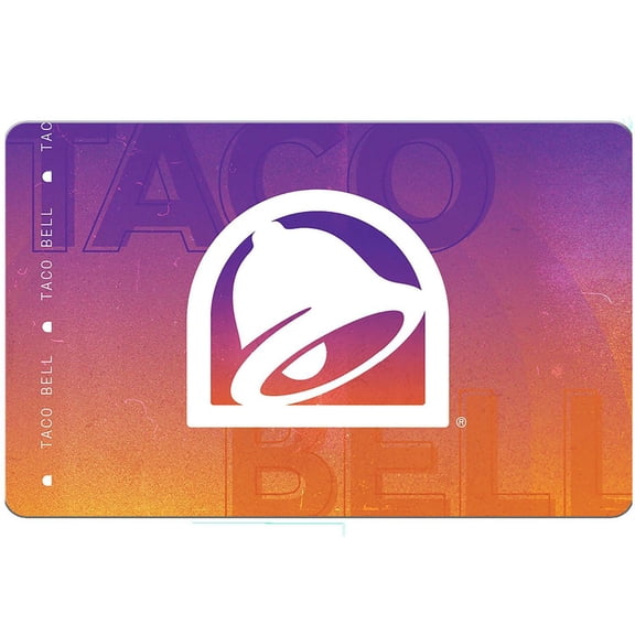 Taco Bell $25 Email Delivery Gift Card