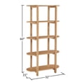 thumbnail image 7 of Bower Home Modern 60" Wood Bookcase, 7 of 8