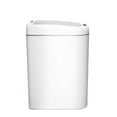 thumbnail image 3 of Nine Stars 2-Pk. 1.85G Plastic Motion Sensor Trash Cans, White, 3 of 5