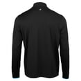 thumbnail image 3 of Carolina Panthers Men's Quarter-Zip Pullover, 3 of 10
