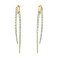 thumbnail image 1 of 1.50 CT. T.W. Double Drop Diamond Earrings in 14K Gold, 1 of 6
