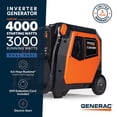thumbnail image 2 of Generac iQ4000 Dual Fuel Portable Generator with Adapter Cord, 2 of 7