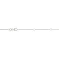 thumbnail image 4 of 0.70 C.T. TW Baguette and Round Cut Halo Diamond Pendant in 14K Gold, 4 of 6
