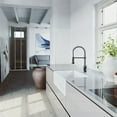 thumbnail image 12 of VIGO Edison Pull-Down Spray Kitchen Faucet (Stainless Steel/Matte Black), 12 of 13