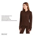 thumbnail image 8 of Member's Mark Women's Extra Warm Waffle Jacket, 8 of 9