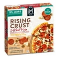 thumbnail image 1 of Member's Mark Rising Crust Three Meat Pizza, Frozen, 3 pk., 1 of 7