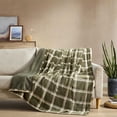 thumbnail image 5 of Eddie Bauer Reversible Plaid Heated Plush Throw Blanket, 60"x70", 5 of 9