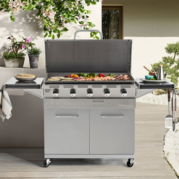 Member's Mark Pro Series 5-Burner Natural Gas Griddle - Samsclub.com