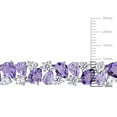 thumbnail image 3 of Multi-Gemstone Tennis Bracelet in Sterling Silver, 3 of 5