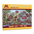 thumbnail image 1 of YouTheFan NCAA Game Day At The Zoo 500pc Puzzle, Assorted Teams, 1 of 3