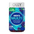 thumbnail image 1 of OLLY Men's Multivitamin Gummy, Blackberry, 200 ct., 1 of 10