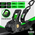 thumbnail image 5 of Rhino USA's 4pk Retractable Straps- Includes 2- 2"x10' and 2- 1"x10', 5 of 11