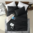thumbnail image 3 of Swift Home Smart Sheet Set With 8" Side Storage Pockets, Assorted Sizes, 3 of 4