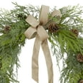 thumbnail image 3 of Member's Mark 32" Pre-Lit Natural Cypress Wreath with Pinecones, 3 of 4