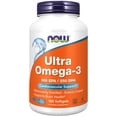 thumbnail image 1 of NOW Supplements Ultra Omega-3 Brain Health and Cardiovascular Support* Softgels (180 ct.), 1 of 6