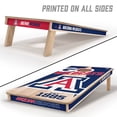 thumbnail image 2 of YouTheFan Arizona Wildcats 2'x4' Cornhole Board Set, 2 of 6