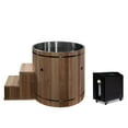 thumbnail image 1 of Dynamic SS Barrel 1-Person Cold Plunge Tub, 1 of 6