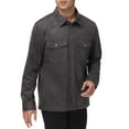 thumbnail image 2 of Frye Men's Faux Suede Shirt Jacket, 2 of 6