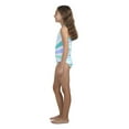 thumbnail image 3 of Hurley Girls Braided Strap One-Piece Swimsuit, 3 of 8