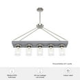 thumbnail image 7 of Hunter Devon Park with Clear Glass Chandelier Ceiling Light Fixture, 7 of 10