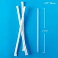 thumbnail image 3 of Member's Mark Jumbo Translucent Wrapped Plastic Straws, 7.75" 3000 ct., 3 of 7