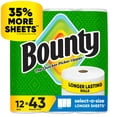 thumbnail image 1 of Bounty Select-A-Size 2-Ply Paper Towels, 12 Rolls, 149 sheets/roll, 1 of 10