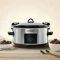 thumbnail image 4 of Crock-Pot 7-Qt. Cook & Carry Digital Countdown Slow Cooker with Carry Bag, 4 of 8