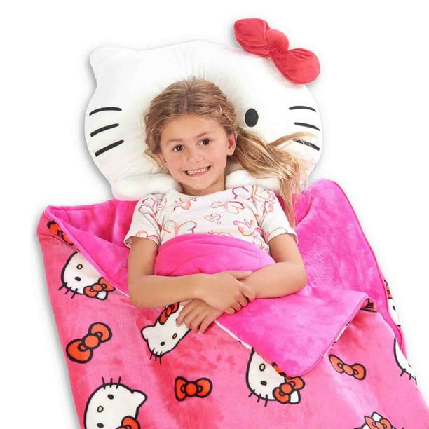 hello kitty backpack with sleeping bag Hello Kitty “Slumber Kitty” Slumber Bag With Pillow