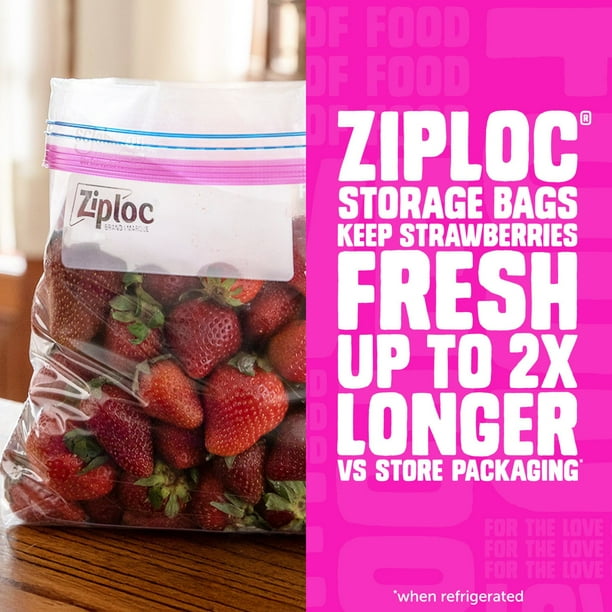 Ziploc Gallon Storage Bags, 208