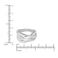 thumbnail image 6 of Sculpted Twist Ring in Sterling Silver, 6 of 9