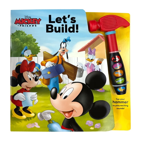 Hammer Sound Book Mickey Mouse Building Together by Disney, Hardcover