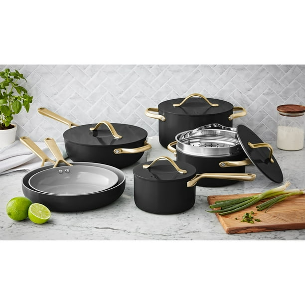 Member's Mark 11-Piece Modern Ceramic Cookware Set - Samsclub.com