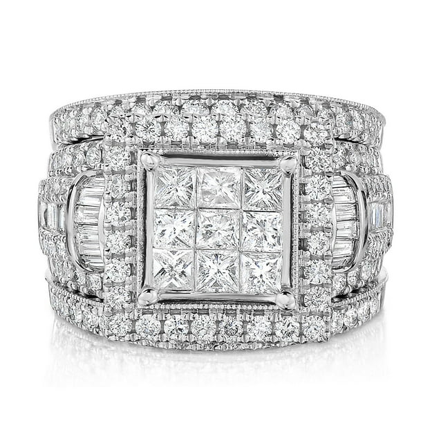 2.95 CT. T.W. Diamond Fashion Ring in 14K Gold - Samsclub.com